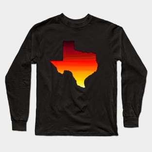 Texas Sunset Long Sleeve T-Shirt